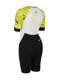 Pánsky triatlonový oblek Zoggs Predator Ultra TriSuit Black/Yellow
