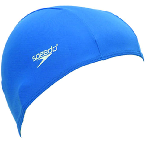 Speedo Junior Polyester Cap Blue