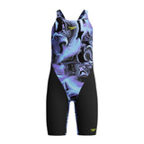 Speedo Junior Fastskin Openblack Racing Suit Purple