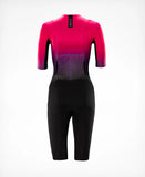 Dámsky triatlovový oblek HUUB Collective Tri Suit Black/Rose Fade