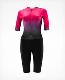 Dámsky triatlovový oblek HUUB Collective Tri Suit Black/Rose Fade