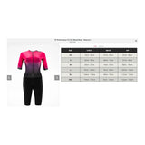 Dámsky triatlovový oblek HUUB Collective Tri Suit Black/Rose Fade