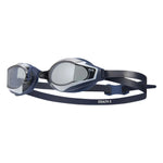 TYR Stealth-X Performance Swimming Goggles Smoke/Navy