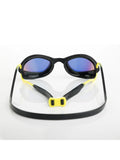 Zoggs Tiger Titanium Black/Yellow Mirror