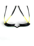 Zoggs Tiger Titanium Black/Yellow Mirror