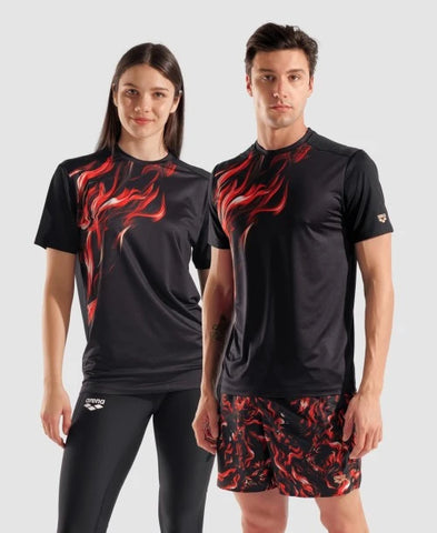Arena Indomitus Graphic T-Shirt Multi-Black