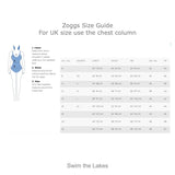 ZOGGS Sea Change Silver Lined Swimsuit (Termálne Plavky)