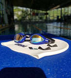 Arena Air-Speed Mirror Goggle Yellow Copper/Blue