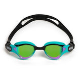 Arena Cobra Tri Mirror Triathlon Swipe Goggle Emerald-Peacock