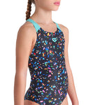 Arena Performance Girls' Confetti Swim Pro Back(6-14rokov)