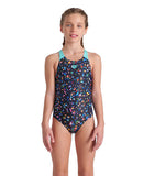 Arena Performance Girls' Confetti Swim Pro Back(6-14rokov)