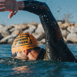 BuddySwim Silicone Swim Cap Orange