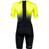 Pánsky triatlonový oblek HUUB Commit Long Course Suit Fluo/Yellow (S/M/L)