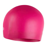 Speedo Plain Moulded Silicone Cap Pink