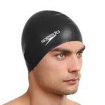 Speedo Flat Silicon Cap Black