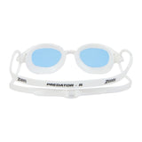 Zoggs Predator White - Tint Blue