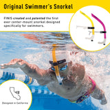 Finis Original Swimmer's Snorkel Ružová