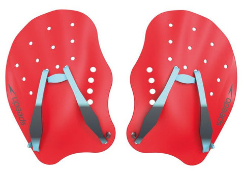 Speedo Tech Hand Paddle Red