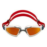 Aqua Sphere Kayenne Pro Swim Goggles White/Red