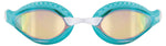 Arena Air-Speed Mirror Goggle Yellow Copper/Tuquoise