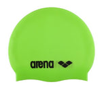 Arena Classic Silicone Junior Cap Lime (6-12 rokov)