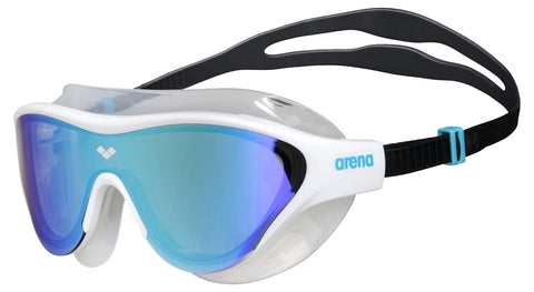 Arena The One Mask Mirror Blue/White