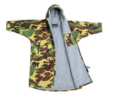 Dryrobe Advance Long Sleeve Camouflage/Grey (L)