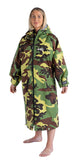 Dryrobe Advance Long Sleeve Camouflage/Grey (L)