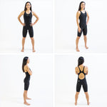 Finis Vapor Pro Female Kneeskin Black - Dámske závodné plavky