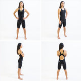 Finis Vapor Pro Female Kneeskin Black - Dámske závodné plavky