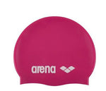 Arena Classic Silicone Junior Cap Fuxia