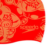 Speedo Junior Slogan Cap Red/Gold (6-14 rokov)